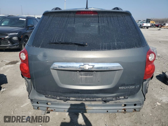 2012 Chevrolet Equinox LT w/1LT with VIN 2GNALDEK4C6312631, listed as a Copart auction lot 45966045 with 152,240 mi miles and Salvage Title. Bid and sale history available at carsss.com. Image 6.