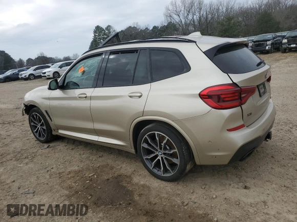 2021 BMW X3 M40i with VIN 5UXTY9C09M9E61321, listed as a Copart auction lot 44116045 with 0 mi miles and Salvage Title. Bid and sale history available at carsss.com. Image 2.