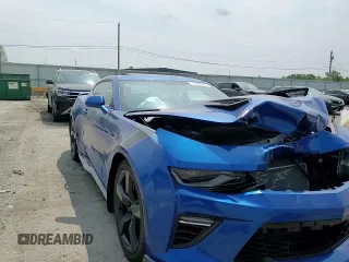 2017 Chevrolet Camaro 2SS with VIN 1G1FH1R76H0122035, listed as a Copart auction lot 57768925 with 56,463 mi miles and Salvage title. Bid and sale history available at DreamBid. Image 13.
