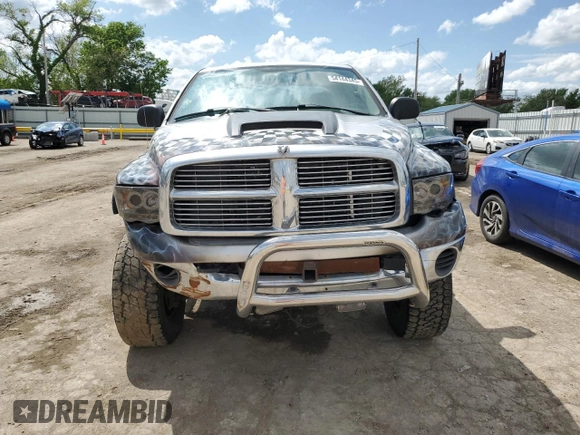 2005 Dodge 2500 SLT с VIN 3D7KS28C75G858085, выставлен на аукционе Copart как лот 54144345 с пробегом 265 815 миль миль и Списание • Salvage title. История ставок и продаж доступна на DreamBid. Изображение 5.