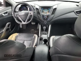 2013 Hyundai Veloster Turbo z VIN KMHTC6AE2DU158240, wystawiony jako Copart lot #54719205 z przebiegiem 147 652 mil mil oraz Szkoda całkowita • Salvage title. Historia ofert i sprzedaży dostępna na DreamBid. Obrazek 8.