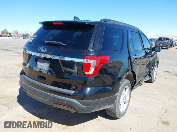 2018 Ford Explorer with VIN 1FM5K7B8XJGB78093, listed as a IAAI auction lot 41642043 with 95,311 mi miles and . Bid and sale history available at DreamBid. Image 4.