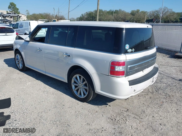 2017 Ford Flex Limited with VIN 2FMGK5D81HBA13240, listed as a IAAI auction lot 41694206 with 113,356 mi miles. Bid and sale history available at carsss.com. Image 3.
