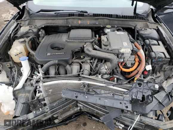 2018 Ford Fusion Hybrid Titanium with VIN 3FA6P0RU4JR206232, listed as a Copart auction lot 43419565 with 92,565 mi miles and Salvage Title. Bid and sale history available at carsss.com. Image 11.
