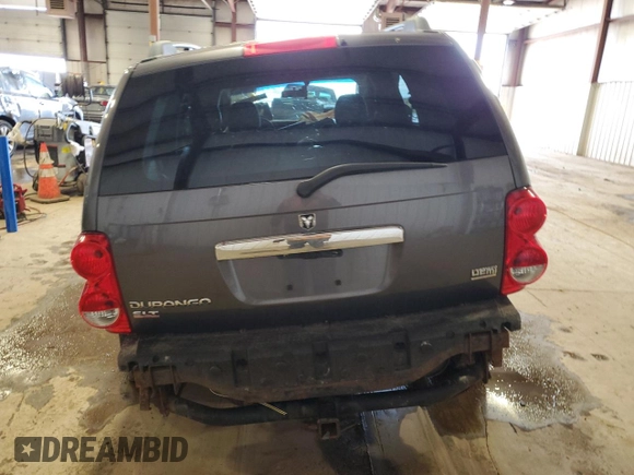 2004 Dodge Durango SLT with VIN 1D4HB48D44F221408, listed as a Copart auction lot 53616485 with Not provided miles and Salvage title. Bid and sale history available at DreamBid. Image 6.