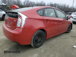 2014 Toyota Prius Four with VIN JTDKN3DU4E1827042, listed as a Copart auction lot 44680195 with 165,108 mi miles and Salvage Title. Bid and sale history available at carsss.com. Image 3.