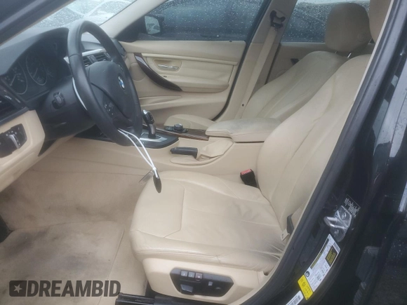 2013 BMW 3 Series 328i with VIN WBA3A5C58DF359448, listed as a Copart auction lot 53715195 with 86,709 mi miles and Salvage title. Bid and sale history available at DreamBid. Image 7.