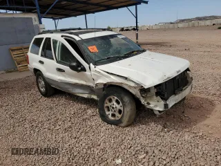 2000 Jeep Grand Cherokee Laredo with VIN 1J4G248S4YC222194, listed as a Copart auction lot 53809825 with Not provided miles and Salvage title. Bid and sale history available at DreamBid. Image 4.