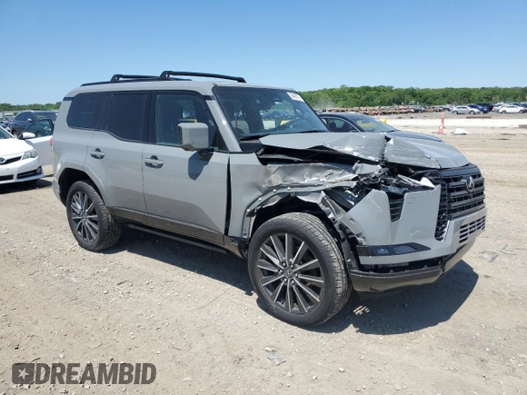 2024 Lexus GX 550 Luxury z VIN JTJVBCDX8R5012211, wystawiony jako Copart lot #56460015 z przebiegiem 14 193 mil mil oraz Szkoda całkowita • Salvage title. Historia ofert i sprzedaży dostępna na DreamBid. Obrazek 4.