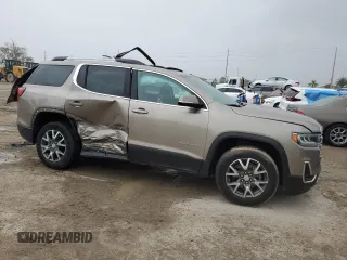 2022 GMC Acadia SLT with VIN 1GKKNML46NZ163078, listed as a Copart auction lot 39393714 with 16,535 mi miles and Salvage Title. Bid and sale history available at carsss.com. Image 4.
