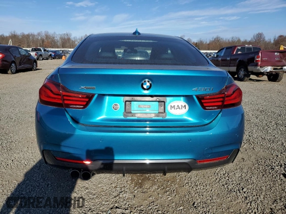 2020 BMW 4 Series 430i xDrive z VIN WBA4J3C04LBL11870, wystawiony jako Copart lot #81343454 z przebiegiem 16 892 mil mil oraz Szkody całkowita. Historia ofert i sprzedaży dostępna na DreamBid. Obrazek 6.