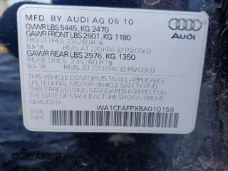 2011 Audi Q5 Premium with VIN WA1CFAFPXBA010158, listed as a Copart auction lot 42733505 with 115,880 mi miles and Salvage title. Bid and sale history available at DreamBid. Image 13.