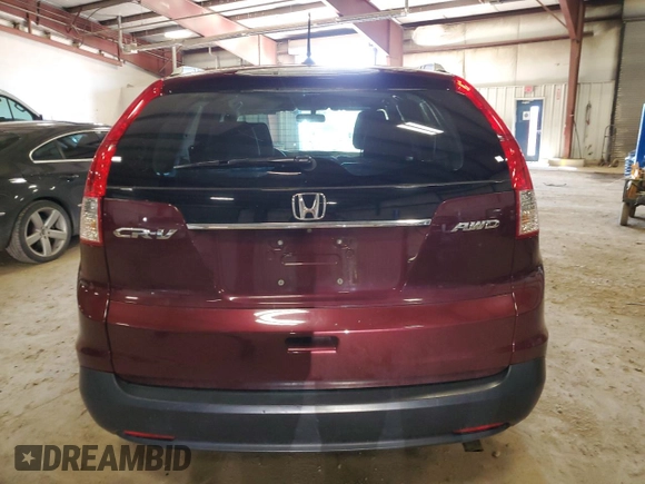 2014 Honda CR-V EX-L with VIN 5J6RM4H75EL041311, listed as a Copart auction lot 50406445 with 138,381 mi miles and Clean Title. Bid and sale history available at carsss.com. Image 6.