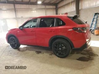 2024 Honda HR-V Sport with VIN 3CZRZ2H56RM776758, listed as a Copart auction lot 48358795 with 9,675 mi miles and Salvage Title. Bid and sale history available at carsss.com. Image 2.