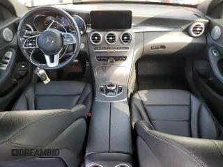 2021 Mercedes-Benz C 300 with VIN W1KWF8EB6MR645731, listed as a Copart auction lot 74212924 with 30,458 mi miles and Salvage title. Bid and sale history available at DreamBid. Image 8.