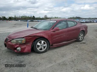 2005 Pontiac Grand Prix z VIN 2G2WP522451225586, wystawiony jako Copart lot #51240485 z przebiegiem Nie podano mil oraz Szkoda całkowita • Salvage title. Historia ofert i sprzedaży dostępna na DreamBid. Obrazek 1.