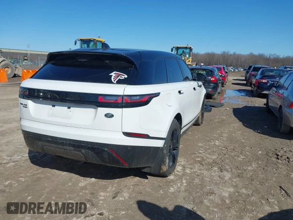 2021 Land Rover Range Rover Velar with VIN SALYJ2EUXMA313847, listed as a IAAI auction lot 41768275 with 79,237 mi miles and . Bid and sale history available at DreamBid. Image 4.