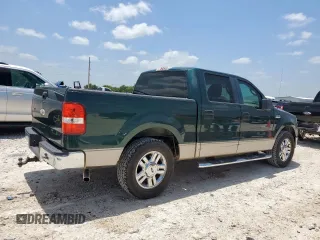 2007 Ford F-150 XLT with VIN 1FTRW12W57KC45033, listed as a Copart auction lot 64672335 with 129,137 mi miles and Salvage title. Bid and sale history available at DreamBid. Image 3.