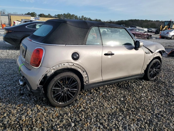 2024 MINI Convertible Cooper S with VIN WMW43DL02R3R80576, listed as a Copart auction lot 88498775 with NaN miles and Salvage Title. Bid and sale history available at carsss.com. Image 3.