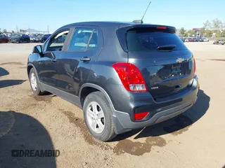 2020 Chevrolet Trax LS with VIN 3GNCJKSB1LL240323, listed as a IAAI auction lot 42011374 with 108,561 mi miles and . Bid and sale history available at carsss.com. Image 3.