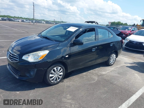 2018 Mitsubishi Mirage ES with VIN ML32F3FJ3JHF04821, listed as a IAAI auction lot 42733344 with 115,867 mi miles and . Bid and sale history available at DreamBid. Image 2.