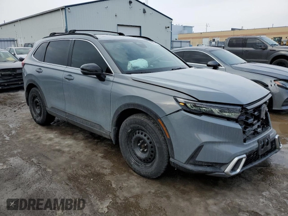 2023 Honda CR-V Sport Touring with VIN 2HKRS6H9XPH208925, listed as a Copart auction lot 46083575 with 63,658 mi miles and Salvage Title. Bid and sale history available at DreamBid. Image 4.