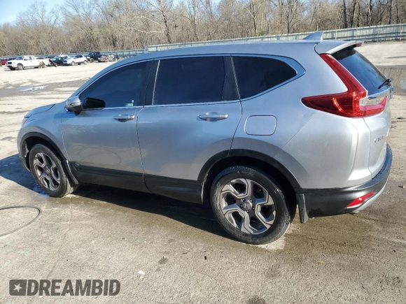 2018 Honda CR-V EX with VIN 7FARW2H52JE091054, listed as a Copart auction lot 53468905 with 58,719 mi miles and Salvage Title. Bid and sale history available at DreamBid. Image 2.