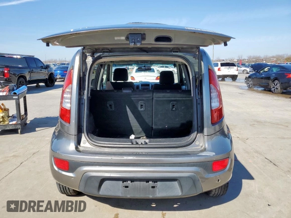 2013 Kia Soul with VIN KNDJT2A58D7493635, listed as a Copart auction lot 46540055 with 161,302 mi miles and Salvage Title. Bid and sale history available at DreamBid. Image 6.