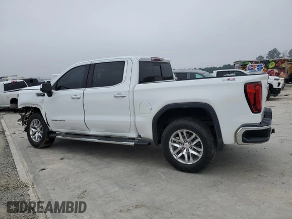 2022 GMC Sierra 1500 SLT with VIN 3GTU9DED8NG157157, listed as a Copart auction lot 48980055 with 94,065 mi miles and Salvage Title. Bid and sale history available at DreamBid. Image 2.