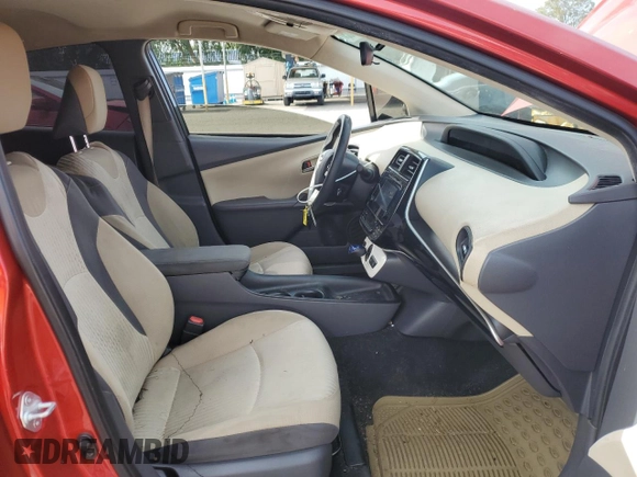 2017 Toyota Prius Two with VIN JTDKBRFU5H3565422, listed as a Copart auction lot 51084505 with 147,009 mi miles and Salvage Title. Bid and sale history available at DreamBid. Image 7.