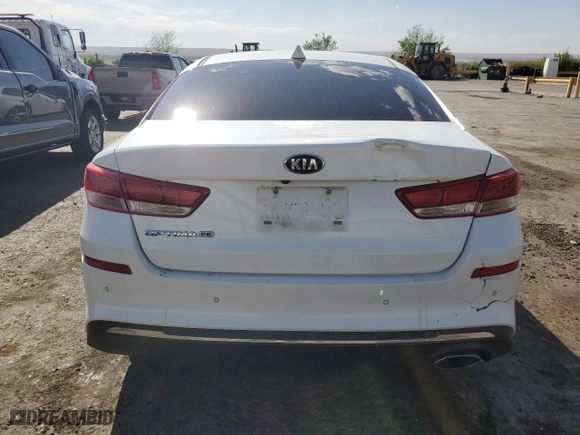 2019 Kia Optima S with VIN 5XXGT4L31KG293945, listed as a Copart auction lot 53371715 with 137,318 mi miles and Salvage Title. Bid and sale history available at carsss.com. Image 6.
