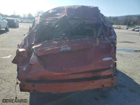 2012 Jeep Compass Latitude with VIN 1C4NJDEB8CD616028, listed as a Copart auction lot 47518745 with 0 mi miles and Salvage Title. Bid and sale history available at carsss.com. Image 6.