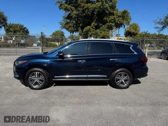 2020 Infiniti QX60 Luxe with VIN 5N1DL0MM9LC538281, listed as a Copart auction lot 64509585 with 130,337 mi miles and Non repairable. Bid and sale history available at DreamBid. Image 13.