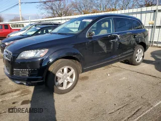 2015 Audi Q7 3.0T Premium with VIN WA1CGAFEXFD027008, listed as a Copart auction lot 86569104 with 114,352 mi miles and Salvage Title. Bid and sale history available at carsss.com. Image 1.