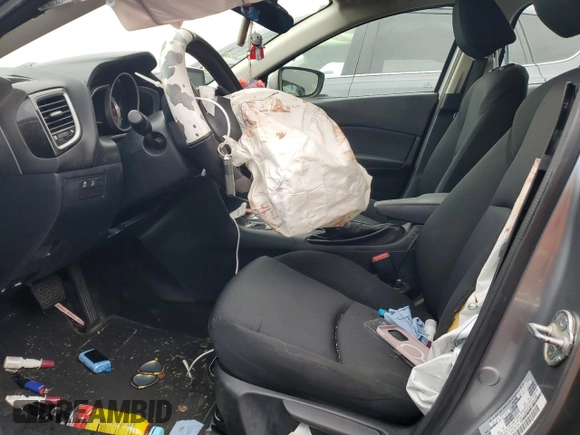 2015 Mazda 3 i Sport with VIN 3MZBM1K78FM153192, listed as a Copart auction lot 52186925 with 124,323 mi miles and Salvage Title. Bid and sale history available at DreamBid. Image 7.