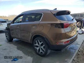 2017 Kia Sportage SX Turbo with VIN KNDPR3A66H7173548, listed as a Copart auction lot 46892905 with 87,876 mi miles and Non repairable. Bid and sale history available at DreamBid. Image 2.