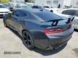 2018 Chevrolet Camaro 2SS with VIN 1G1FG1R75J0187287, listed as a Copart auction lot 64708634 with 78,736 mi miles and Salvage title. Bid and sale history available at DreamBid. Image 2.
