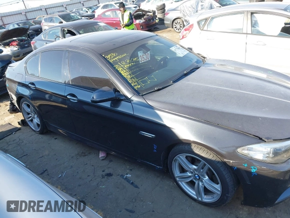 2014 BMW 5 Series 535i with VIN WBA5B1C54ED480604, listed as a IAAI auction lot 41779941 with 146,569 mi miles. Bid and sale history available at carsss.com. Image 13.