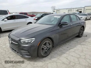 2023 Mercedes-Benz E 450 with VIN W1KZF5KB1PB102106, listed as a Copart auction lot 49478015 with 15,384 mi miles and Salvage Title. Bid and sale history available at DreamBid. Image 1.