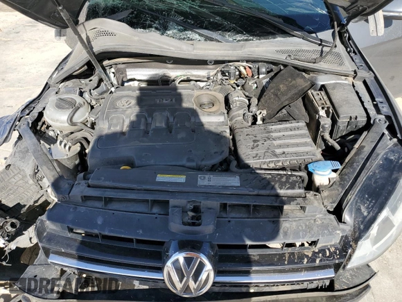 2015 Volkswagen Golf SportWagen TDI S with VIN 3VWCA7AU5FM507953, listed as a Copart auction lot 79109413 with 133,707 mi miles and Salvage Title. Bid and sale history available at carsss.com. Image 12.