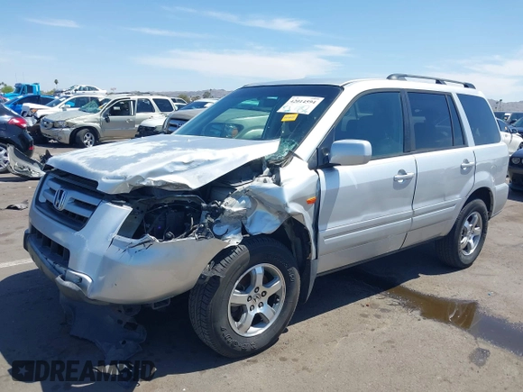 2006 Honda Pilot EX with VIN 5FNYF28436B028888, listed as a IAAI auction lot 42014594 with 219,180 mi miles and . Bid and sale history available at DreamBid. Image 6.