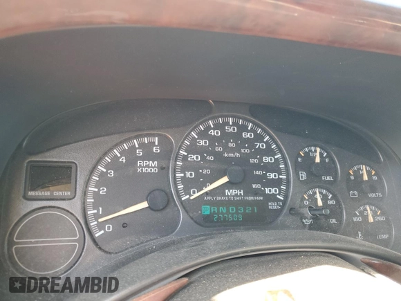 2002 Chevrolet Suburban Z71 with VIN 3GNFK16T02G237847, listed as a Copart auction lot 85391084 with 277,509 mi miles and Clean Title. Bid and sale history available at carsss.com. Image 9.
