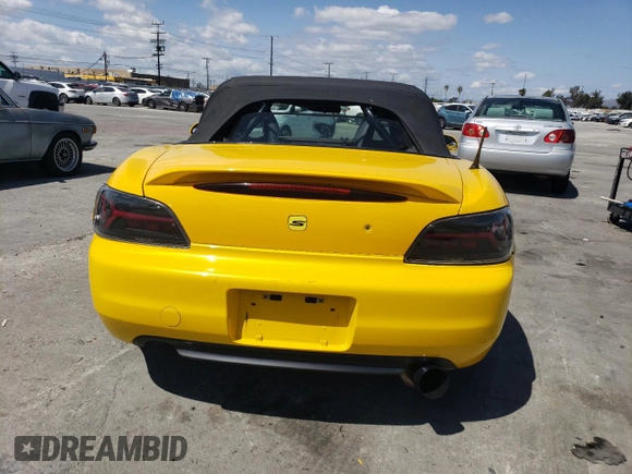 2001 Honda S2000 z VIN JHMAP11441T004591, wystawiony jako Copart lot #51264015 z przebiegiem 117 375 mil mil oraz Szkoda całkowita • Salvage title. Historia ofert i sprzedaży dostępna na DreamBid. Obrazek 6.