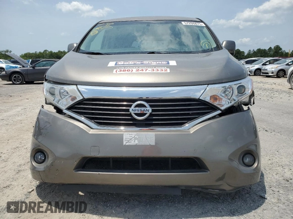 2017 Nissan Quest SV z VIN JN8AE2KP0H9165716, wystawiony jako Copart lot #57206875 z przebiegiem 103 551 mil mil oraz Szkoda całkowita • Salvage title. Historia ofert i sprzedaży dostępna na DreamBid. Obrazek 5.