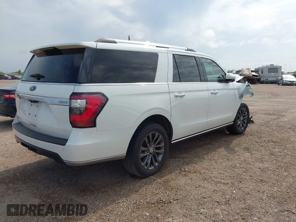 2021 Ford Expedition Max Limited with VIN 1FMJK2AT6MEA45533, listed as a IAAI auction lot 42146025 with 67,942 mi miles and . Bid and sale history available at DreamBid. Image 4.