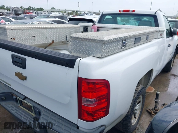2010 Chevrolet Silverado 1500 Work Truck with VIN 1GCPCPEX0AZ214570, listed as a IAAI auction lot 41697621 with 33,045 mi miles and . Bid and sale history available at DreamBid. Image 4.