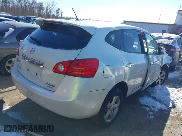 2013 Nissan Rogue SL with VIN JN8AS5MV5DW622490, listed as a IAAI auction lot 41260944 with 110,175 mi miles and . Bid and sale history available at DreamBid. Image 4.
