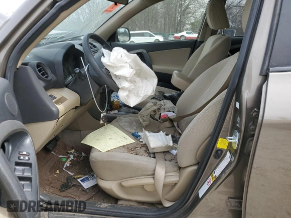 2012 Toyota RAV4 with VIN JTMZF4DV1C5046608, listed as a Copart auction lot 48393155 with 216,489 mi miles and Salvage Title. Bid and sale history available at carsss.com. Image 7.