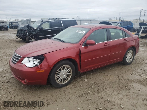 2008 Chrysler Sebring Touring with VIN 1C3LC56R48N201989, listed as a Copart auction lot 78926664 with 257,443 mi miles and Non Repairable. Bid and sale history available at carsss.com. Image 1.