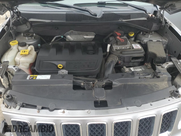 2016 Jeep Compass Sport with VIN 1C4NJDBB6GD557524, listed as a Copart auction lot 44436375 with 166,281 mi miles and Salvage Title. Bid and sale history available at carsss.com. Image 12.